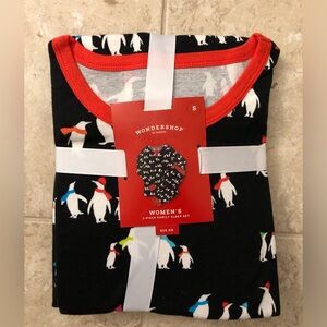 NWT Target Wondershop 2-piece Family Sleep Set Penguin Pajamas Size Small